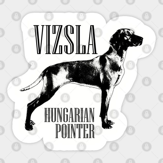 Vizsla  - Hungarian pointer Sticker by Nartissima